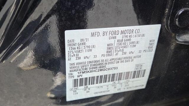 2021 Ford Explorer Platinum