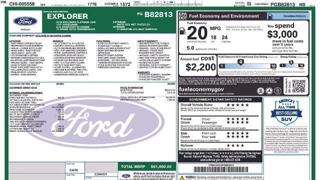 2023 Ford Explorer Platinum
