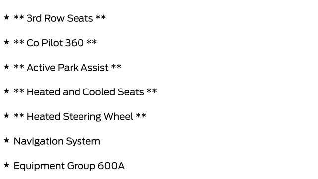 2020 Ford Explorer Platinum