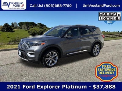 2021 Ford Explorer AWD Platinum 4DR SUV