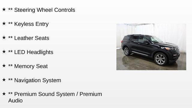 2020 Ford Explorer Platinum