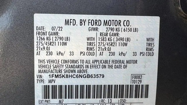2022 Ford Explorer Platinum