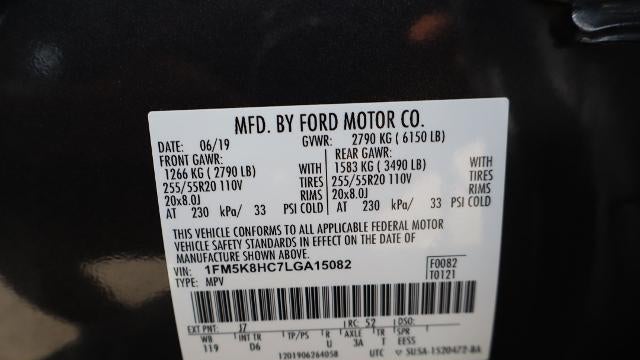 2020 Ford Explorer Platinum