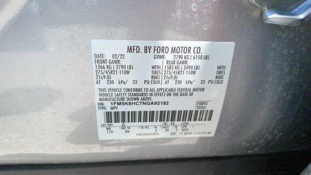 2022 Ford Explorer Platinum
