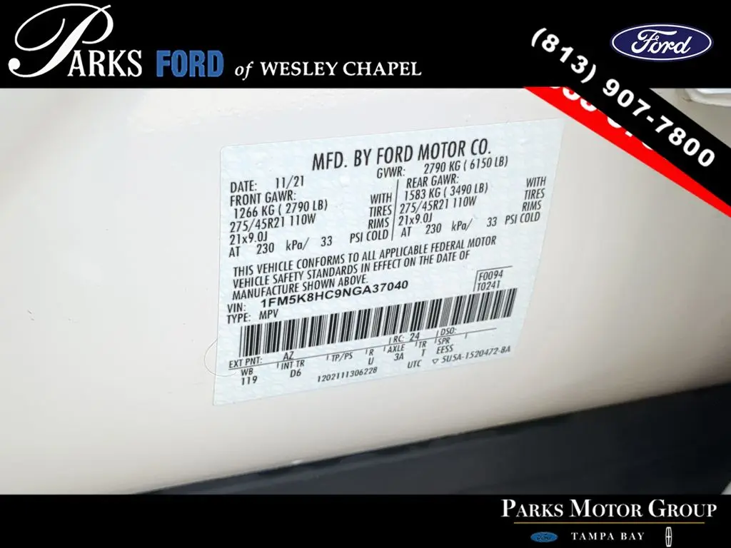 2022 Ford Explorer - $29,534
