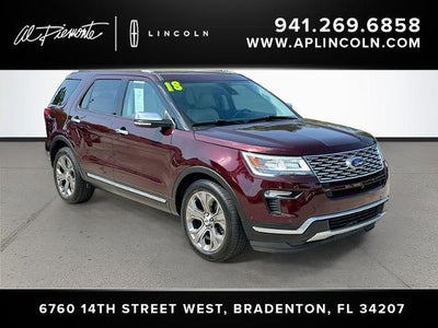 2018 Ford Explorer AWD Platinum 4DR SUV