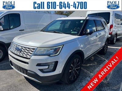 2017 Ford Explorer AWD Platinum 4DR SUV