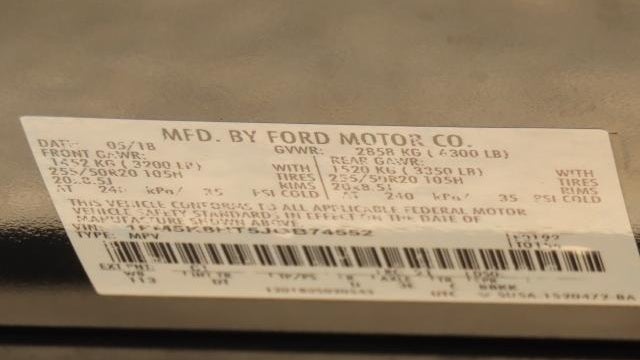 2018 Ford Explorer Platinum
