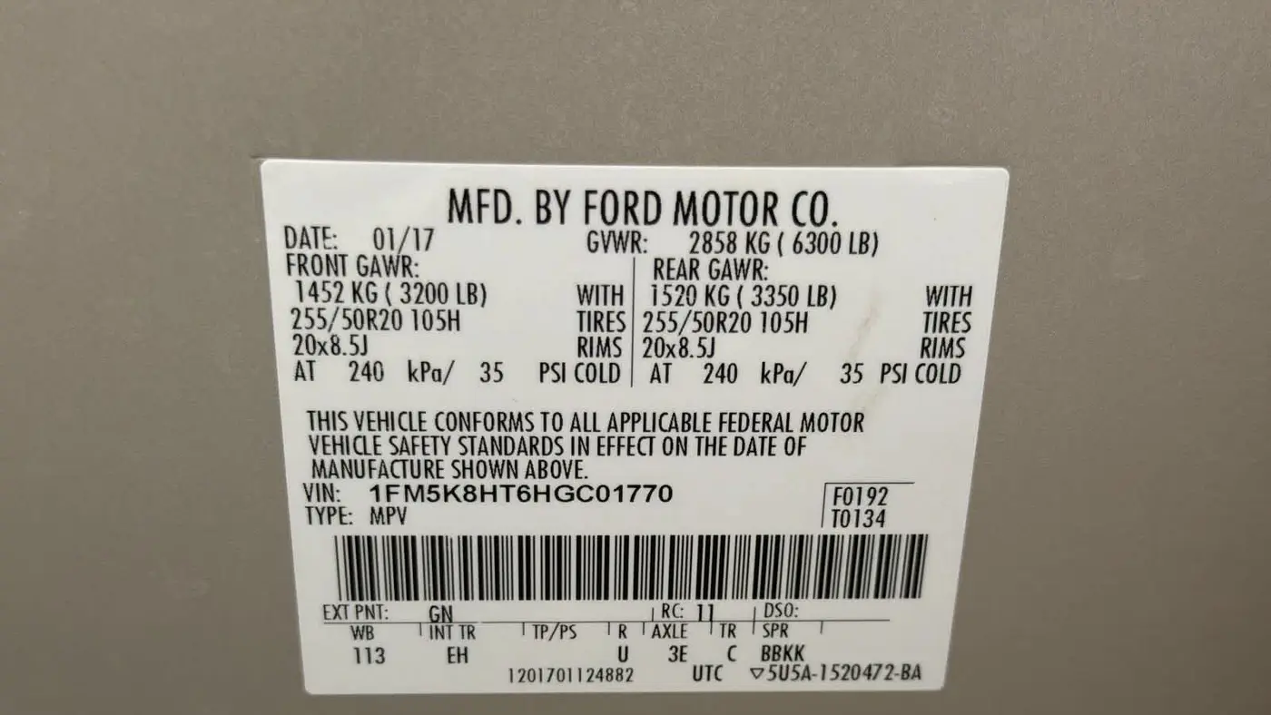 2017 Ford Explorer Platinum
