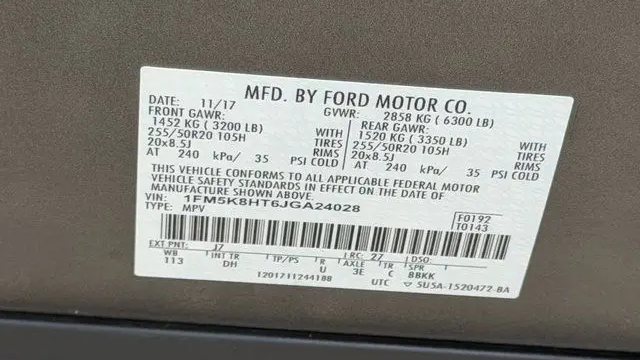2018 Ford Explorer Platinum
