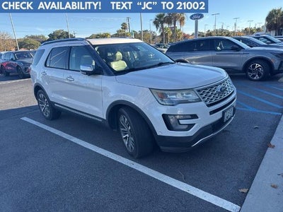 2017 Ford Explorer AWD Platinum 4DR SUV