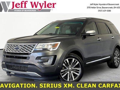 2016 Ford Explorer AWD Platinum 4DR SUV