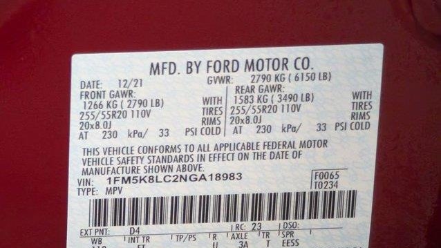 2022 Ford Explorer King Ranch