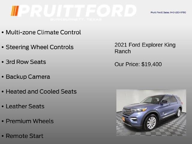 2021 Ford Explorer - $19,400