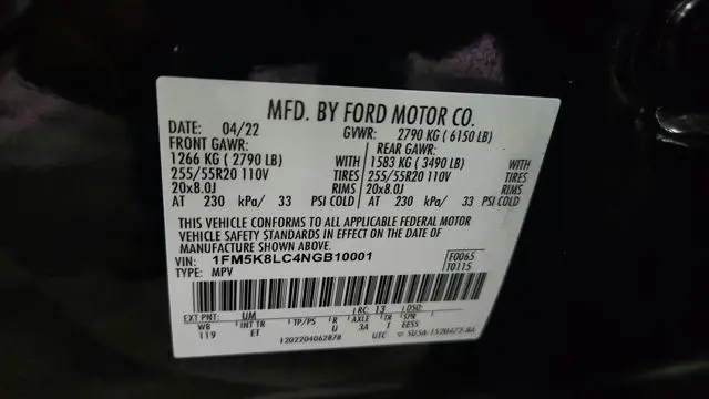 2022 Ford Explorer King Ranch