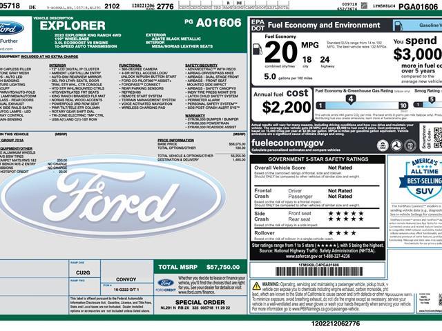 2023 Ford Explorer - $38,241