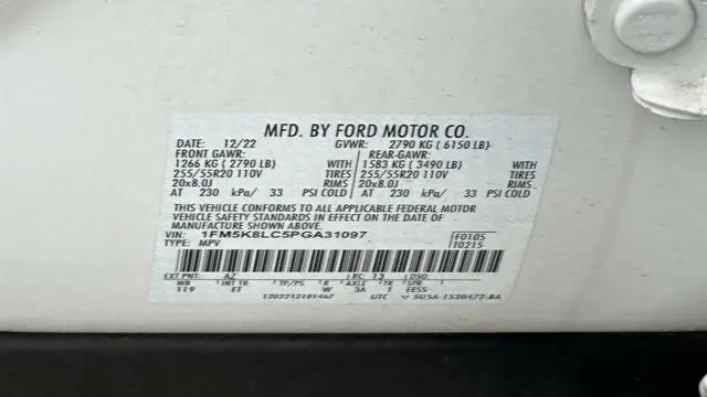2023 Ford Explorer King Ranch