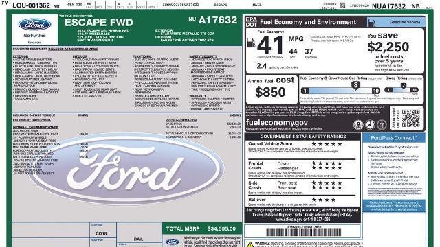 2022 Ford Escape Hybrid SEL