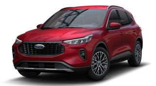 2024 Ford Escape Plug-In Hybrid with Rapid Red Metallic Tinted Clea Exterior