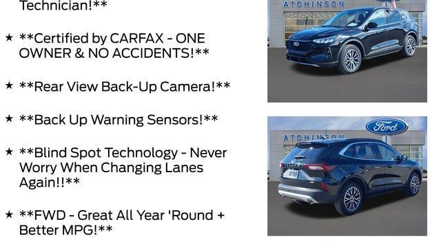 2025 Ford Escape Plug-In Hybrid PHEV