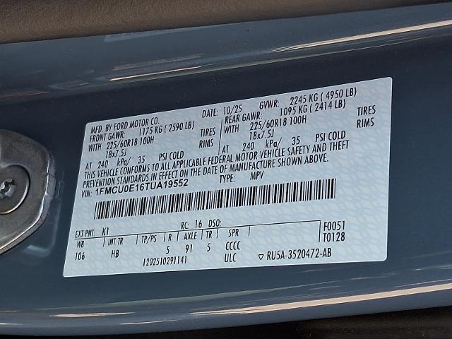 2026 Ford Escape - $30,994