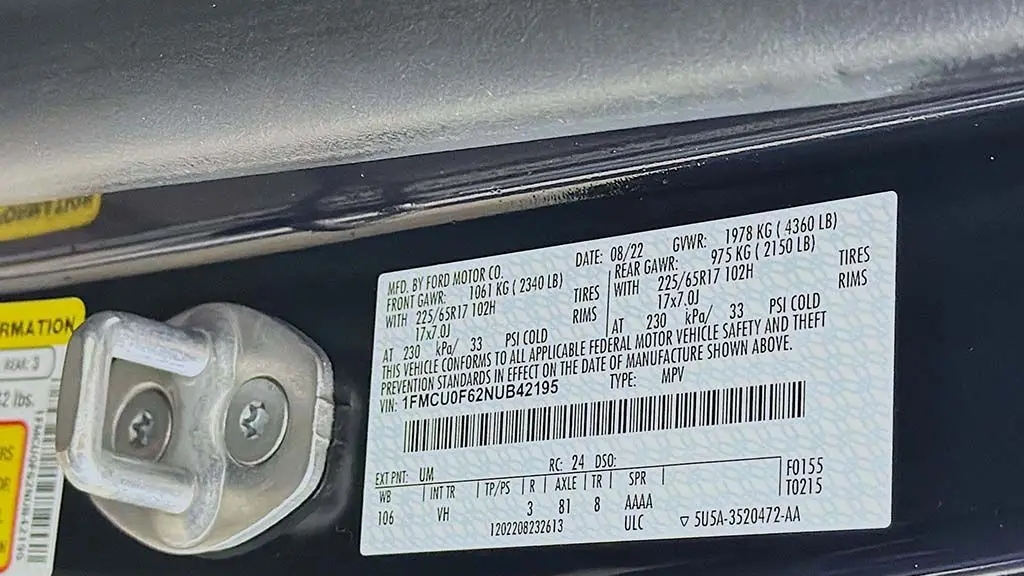 2022 Ford Escape S