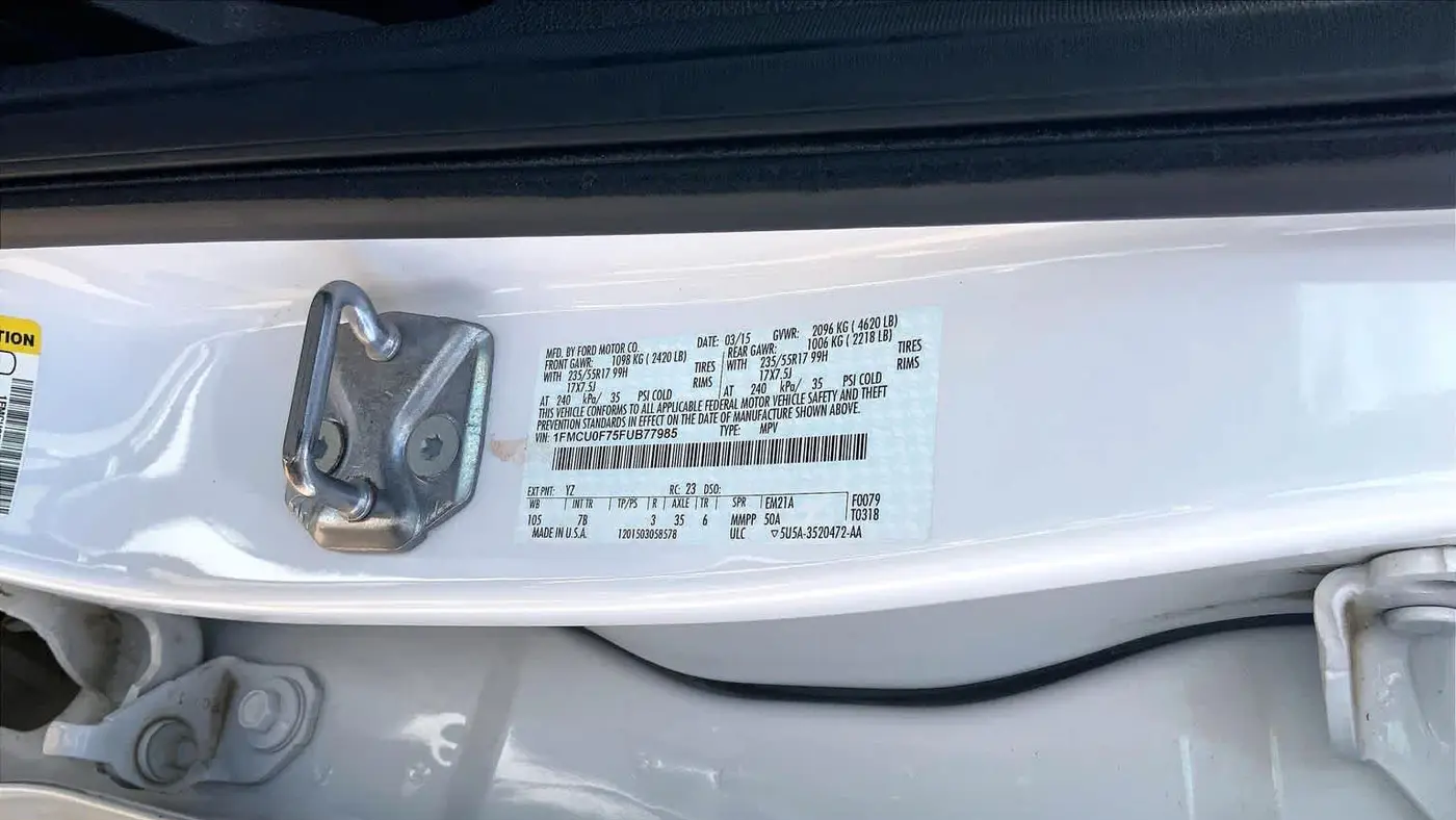2015 Ford Escape S