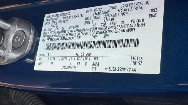 2022 Ford Escape SE