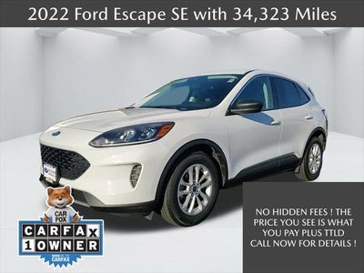 2022 Ford Escape SE 4DR SUV