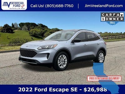 2022 Ford Escape SE 4DR SUV