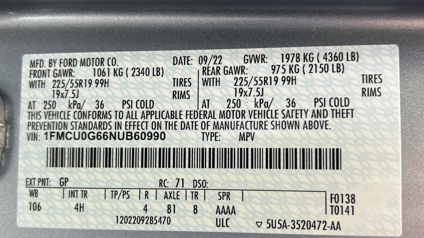 2022 Ford Escape SE