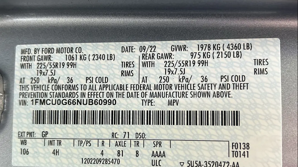 2022 Ford Escape SE