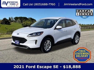 2021 Ford Escape SE 4DR SUV