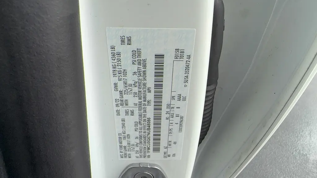 2022 Ford Escape SE