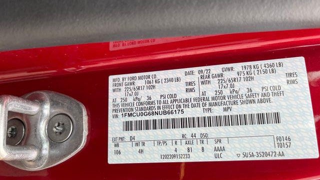 2022 Ford Escape SE