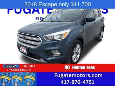 2018 Ford Escape SE 4DR SUV