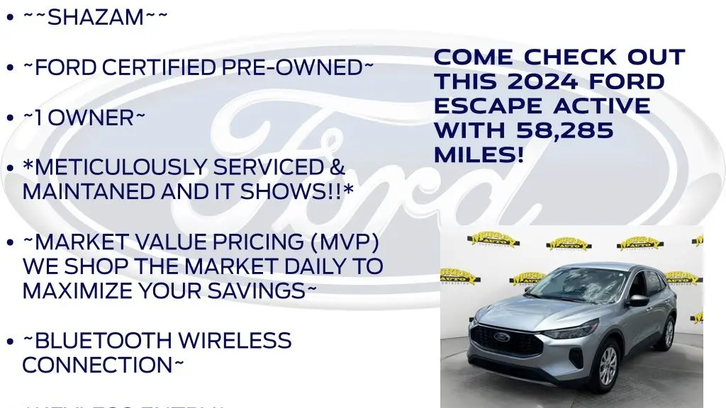 2024 Ford Escape Active