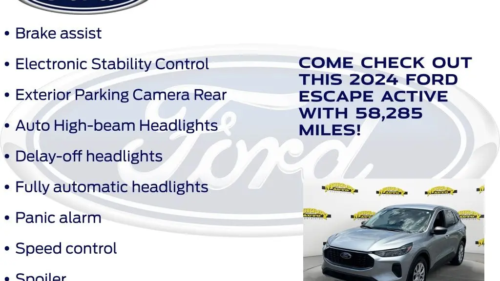 2024 Ford Escape Active
