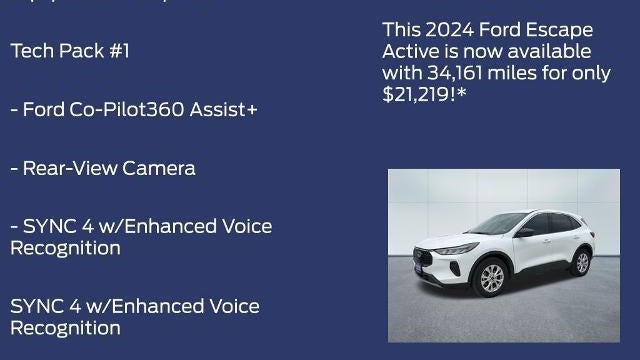 2024 Ford Escape Active