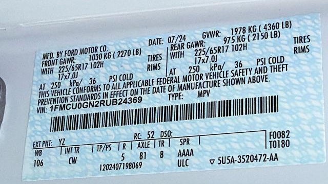 2024 Ford Escape Active