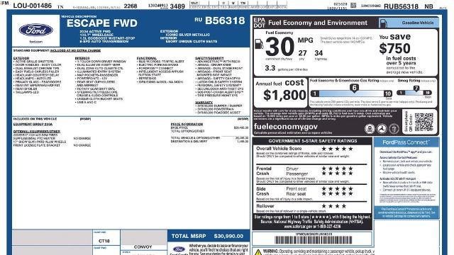 2024 Ford Escape Active