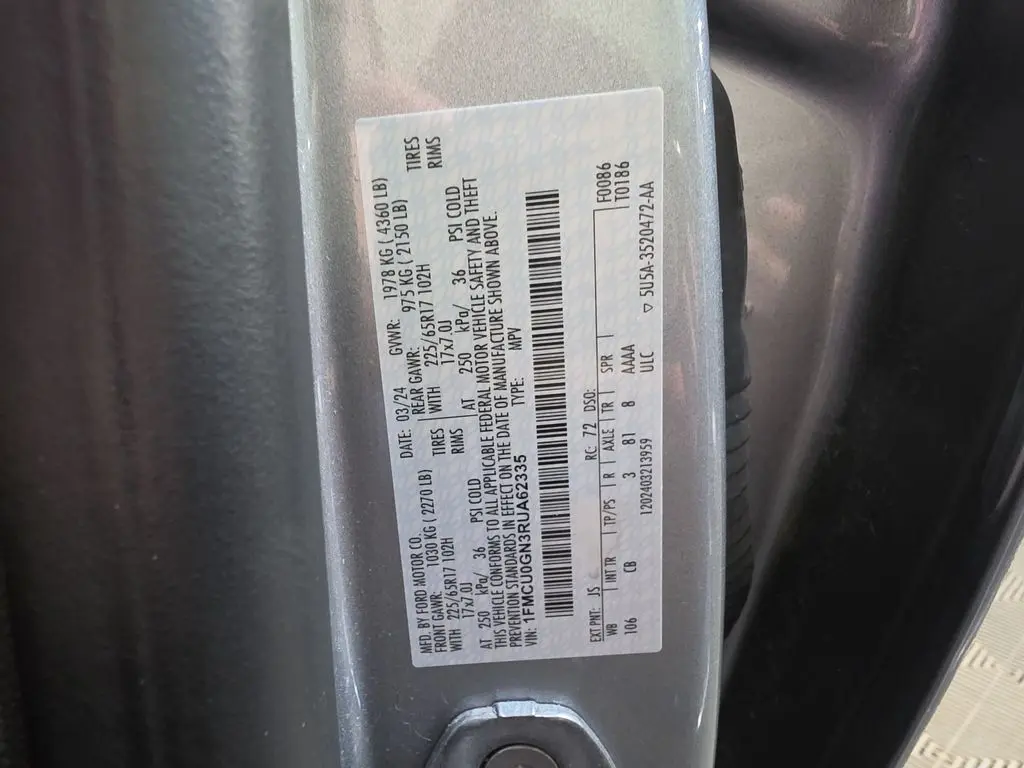 2024 Ford Escape - $19,831