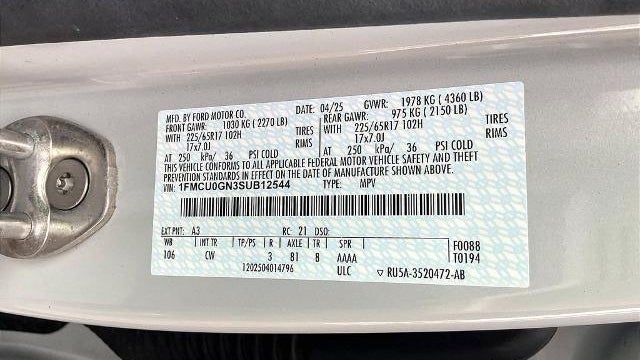 2025 Ford Escape Active