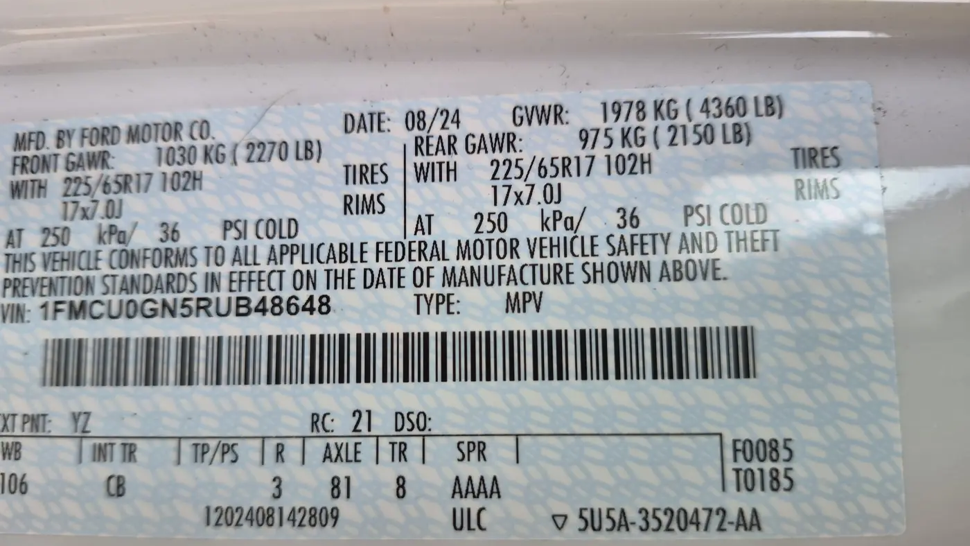 2024 Ford Escape Active