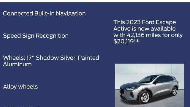 2023 Ford Escape Active