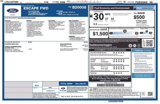 2023 Ford Escape Active — photo 1 of 12