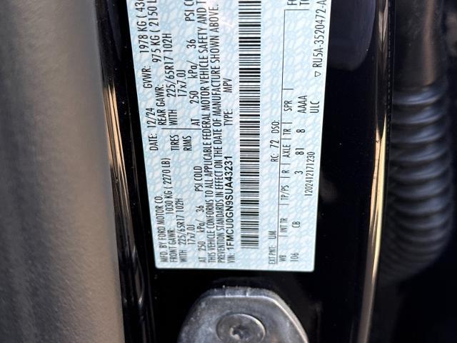 2025 Ford Escape - $18,800
