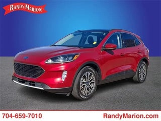 2020 Ford Escape with Rapid Red Metallic Tinted Clearcoat Exterior