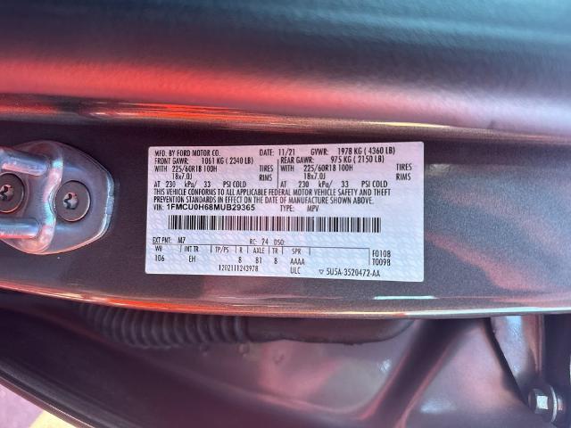 2021 Ford Escape - $13,523