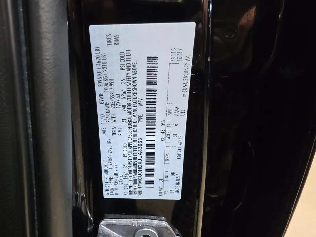 2018 Ford Escape - $12,777